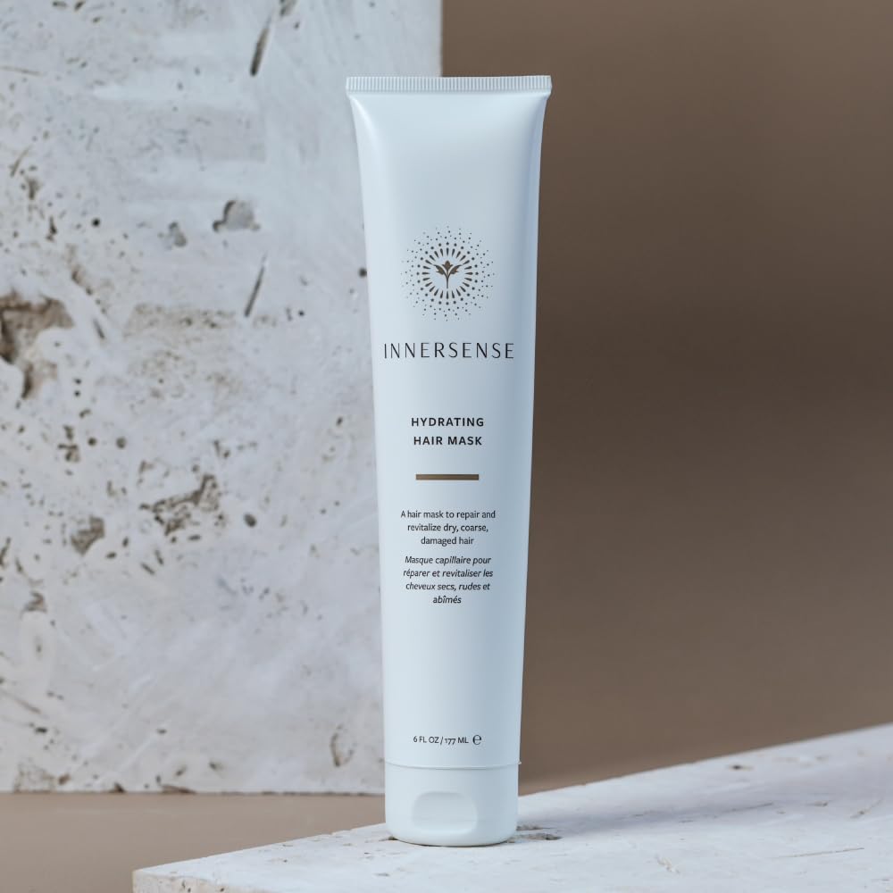 INNERSENSE Masque Hydratant Cheveux Végan et Sans Cruauté Animale.