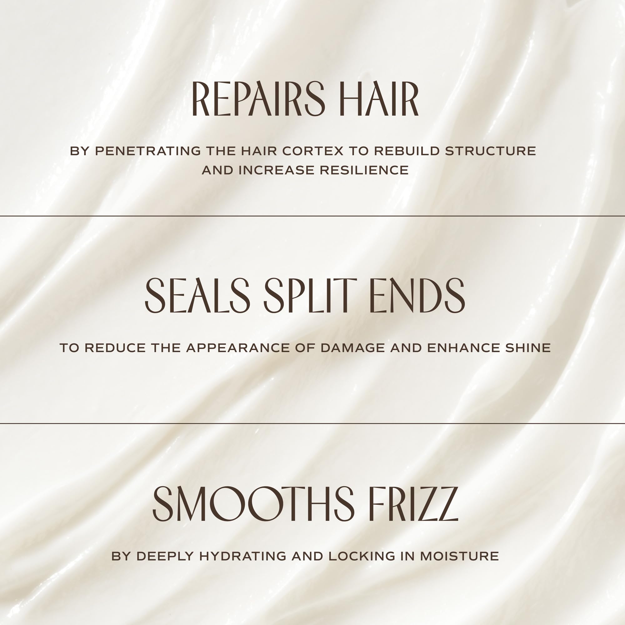 INNERSENSE Masque réparateur cheveux texture crème, application facile sur les longueurs