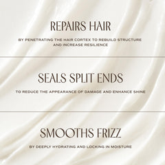 INNERSENSE Masque réparateur cheveux texture crème, application facile sur les longueurs