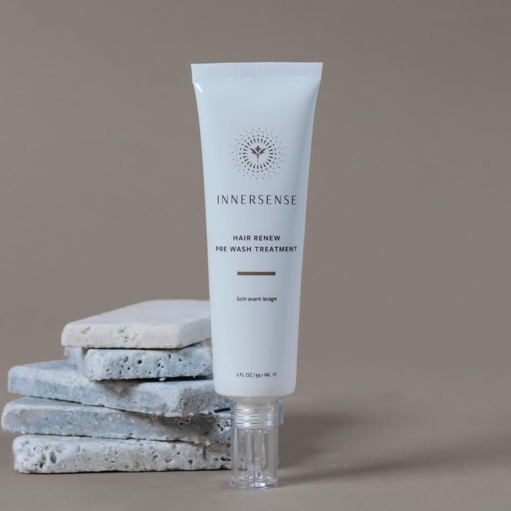 INNERSENSE Rituel capillaire bien-être avec pré-lavage, cheveux plus sains et hydratés.