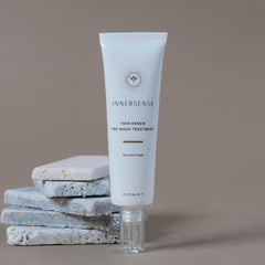 INNERSENSE Rituel capillaire bien-être avec pré-lavage, cheveux plus sains et hydratés.