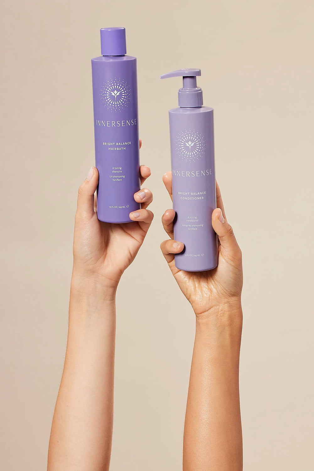 INNERSENSE formule sans sulfates et sans silicones adaptée à tous types.
