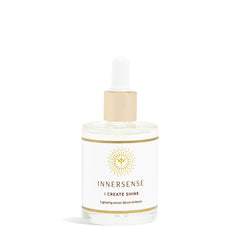 Sérum brillant INNERSENSE en bouteille – éclat durable pour tous types de cheveux.