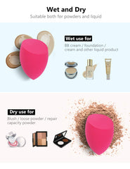 InnoGear éponges maquillage angles-contours pour une application précise