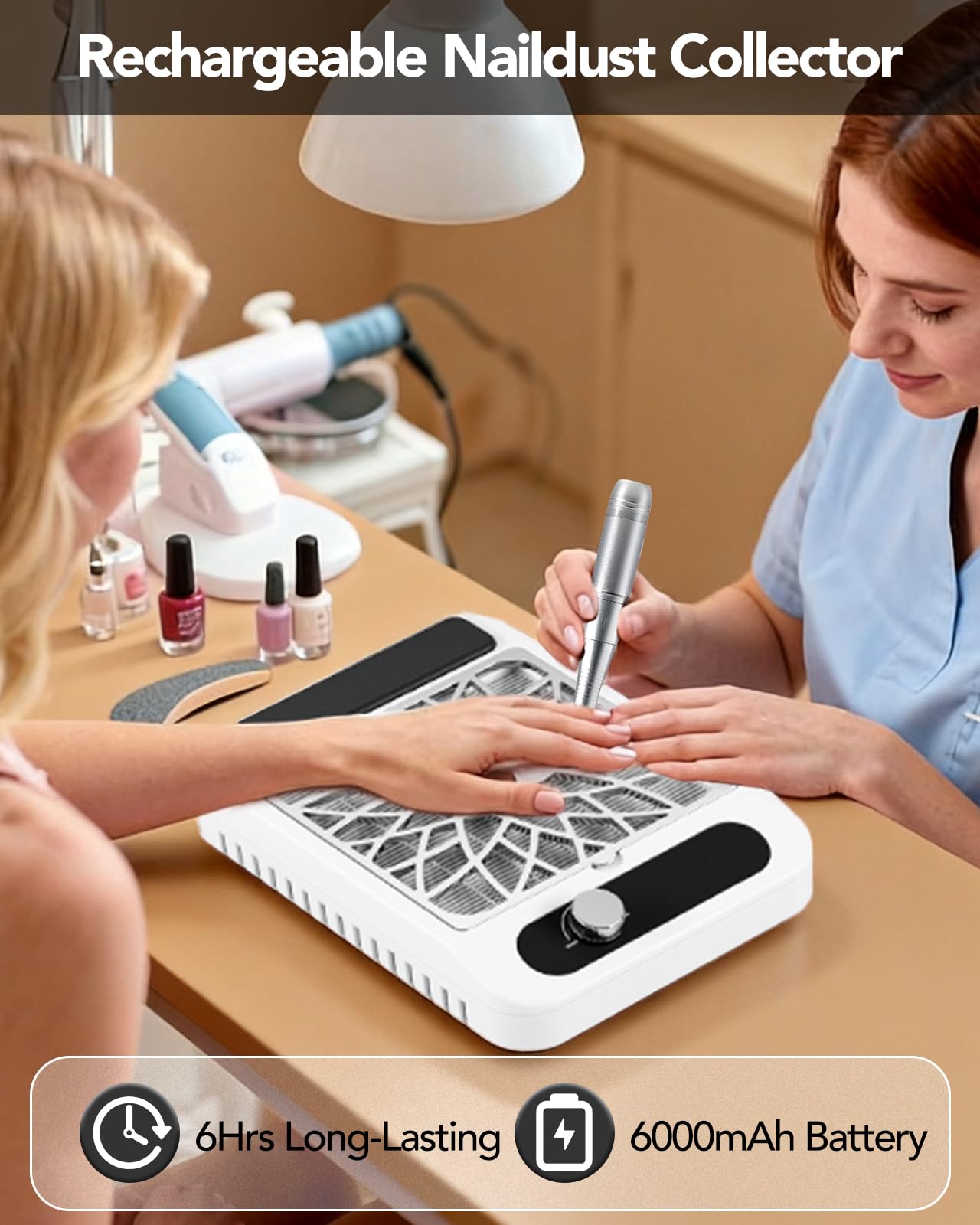Innoworld kit-salon-maison-ongles, idéal pour professionnels et amateurs.