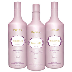 INOAR BotoHair Shampooing purifiant en profondeur prépare les cheveux au soin