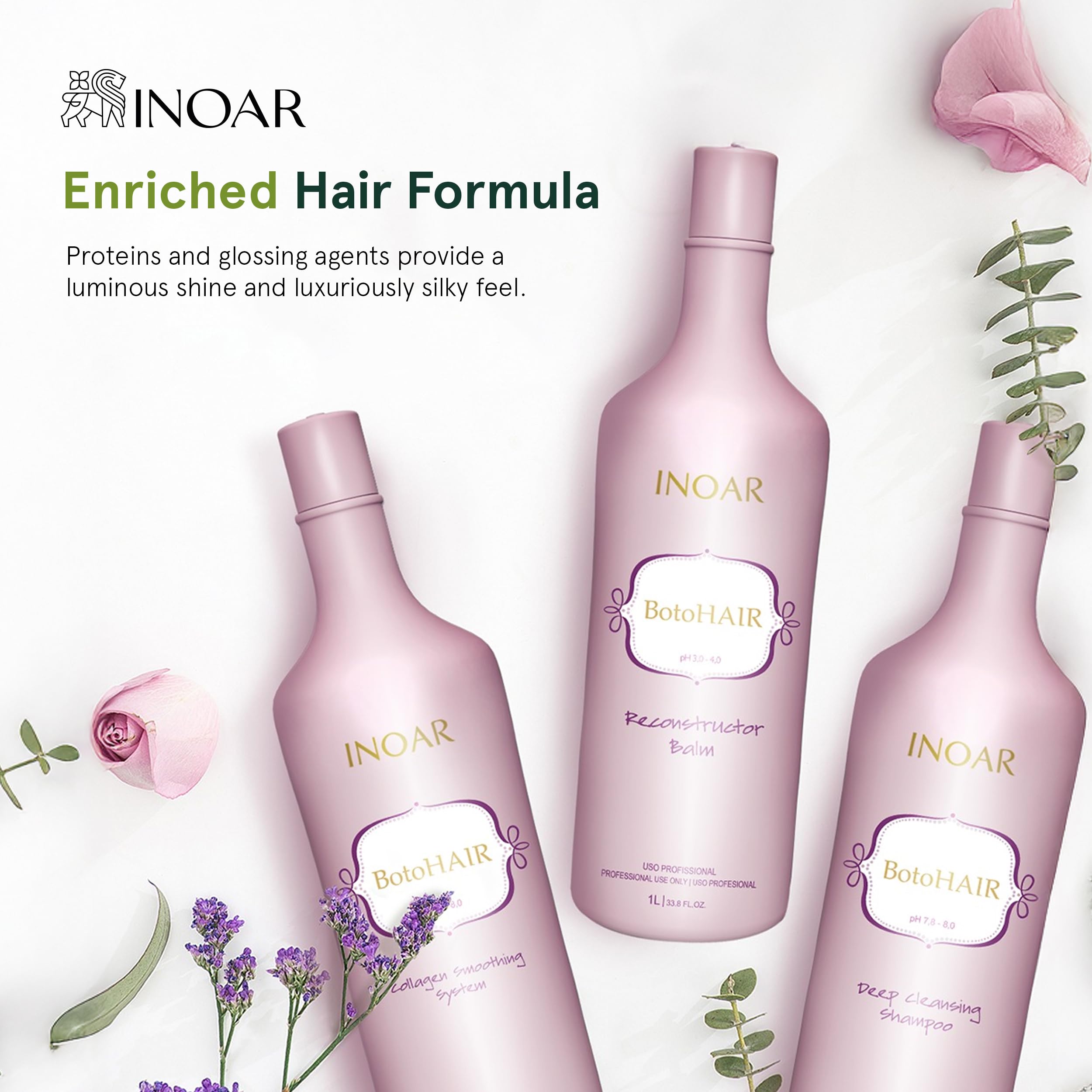 INOAR BotoHair convient aux types de cheveux bouclés et frisés