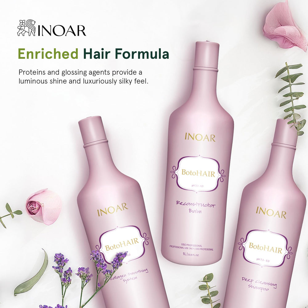 INOAR BotoHair convient aux types de cheveux bouclés et frisés