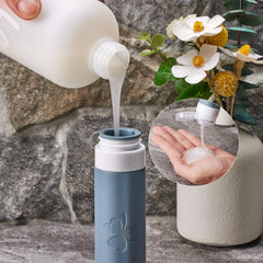 Insfit bouteilles-pompes-2-unites: dosage précis et maniement facile en déplacement.