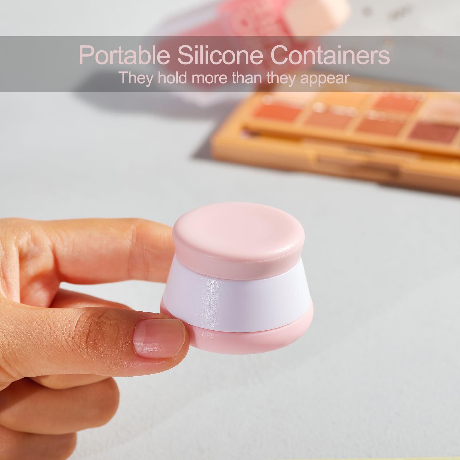Ensemble INSFIT de 5 pots crèmes 20 ml, couleurs distinctes.