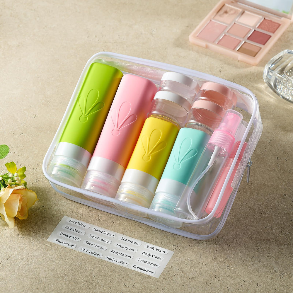 INSFIT sac-a-toilette clair rangement net et organisé en voyage