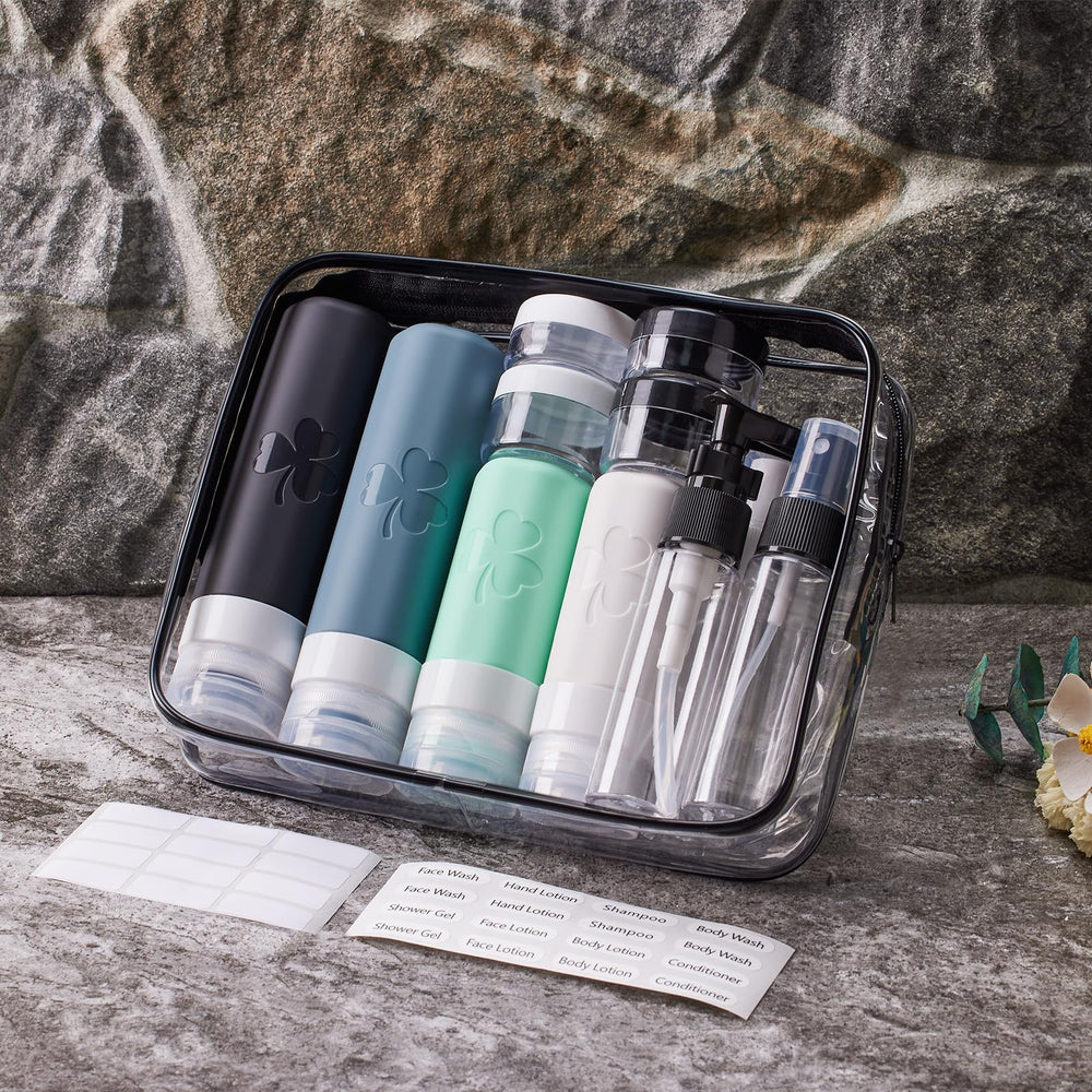 Insfit trousse-voyage-transparente-tsa: rangement clair et rapide au contrôle bagage.