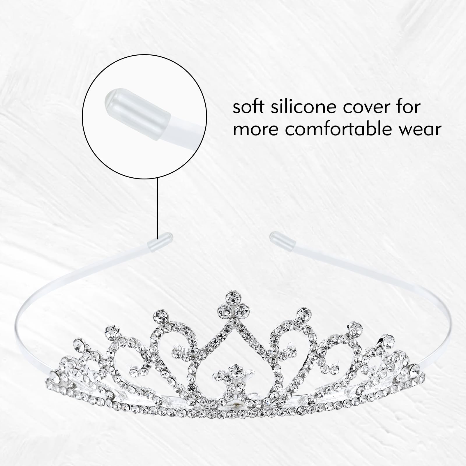 inSowni diadème élastique, taille ajustable pour tous les profils