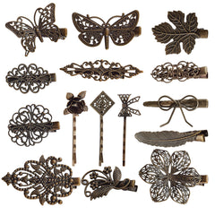 inSowni motif creux fleur, rehausse les coiffures quotidiennes