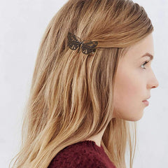 inSowni pinces bronze gothique petites pour cheveux fins et délicats