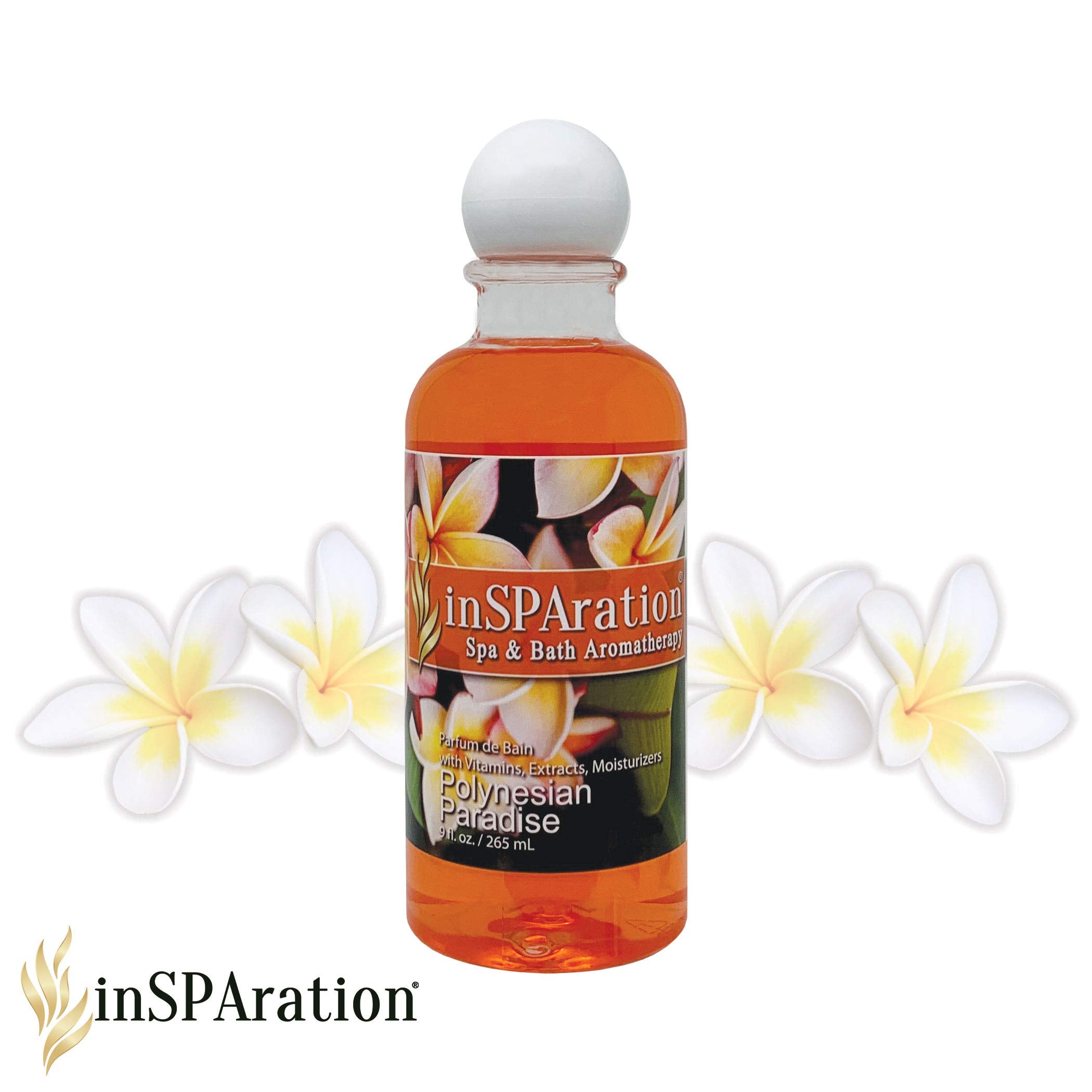 Emballage InSPAration Polynesian Paradise avec parfum frais et invitant