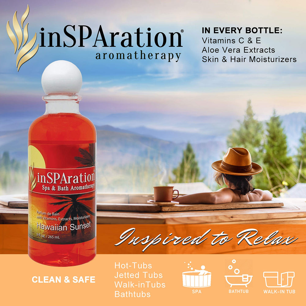 InSPAration Hawaiian Sunset-fragrance-odeur-tropicale: notes fruits et herbes