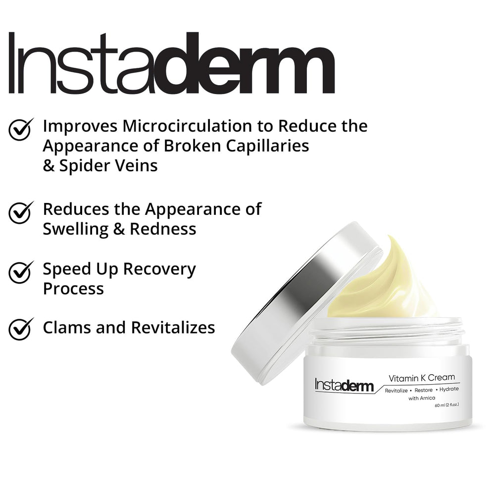 Instaderm Vitamine K Arnica texture légère et application facile
