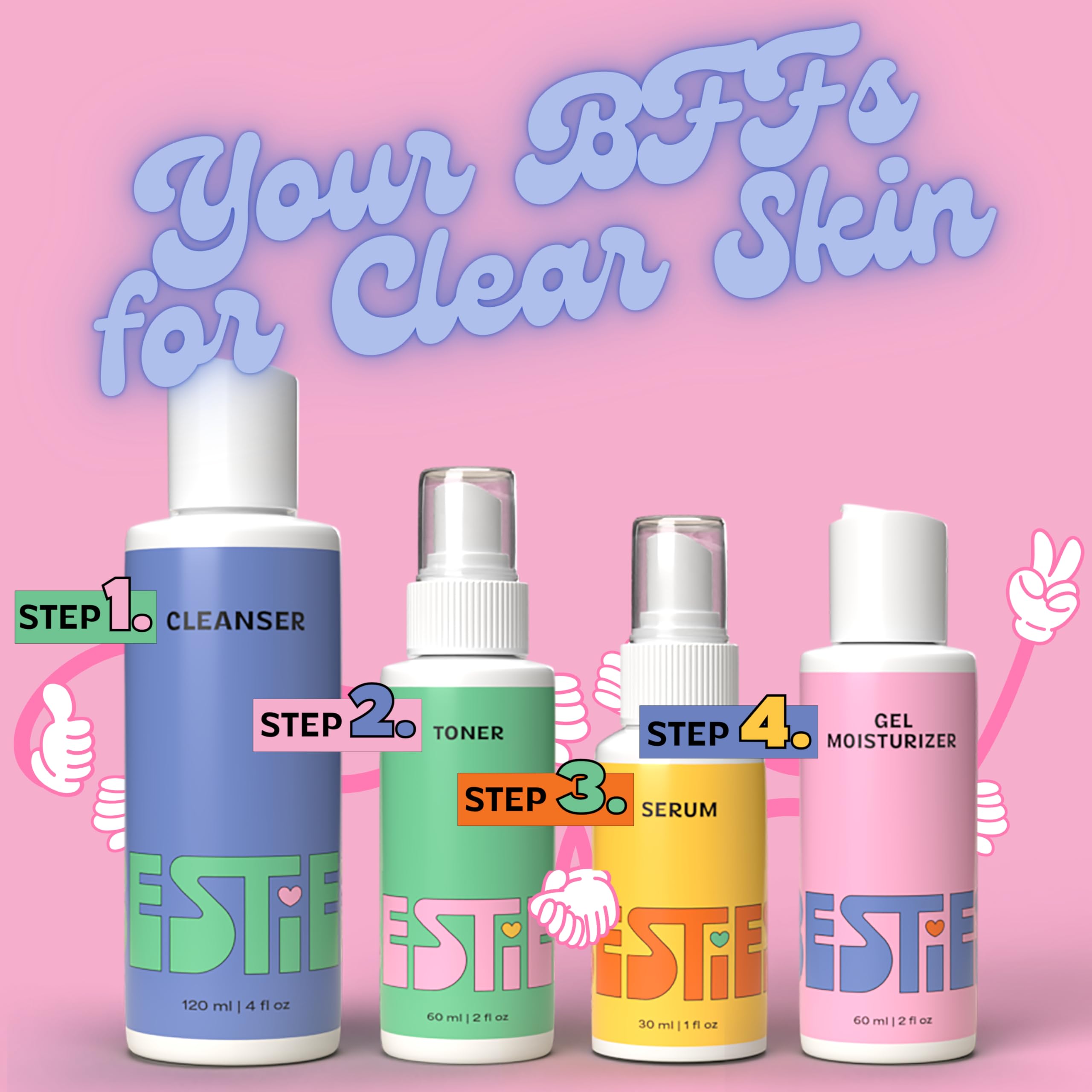 InstaNatural Besties Gel Non Gras – formule légère adaptée à tous les types de peau