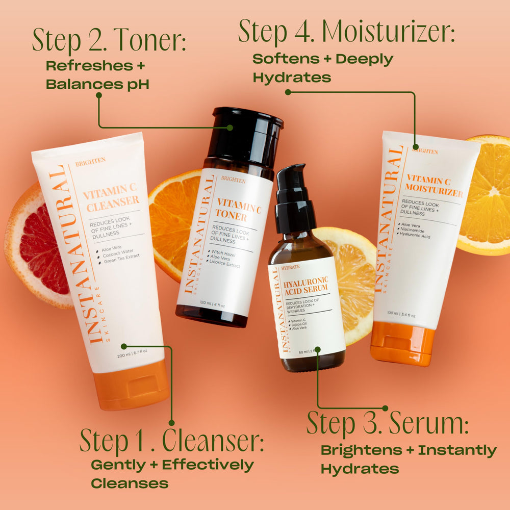 InstaNatural Sérum Hyaluronique, texture légère et application facile