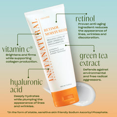 InstaNatural Vitamine C et Acide Hyaluronique – sérum antioxydant en action.
