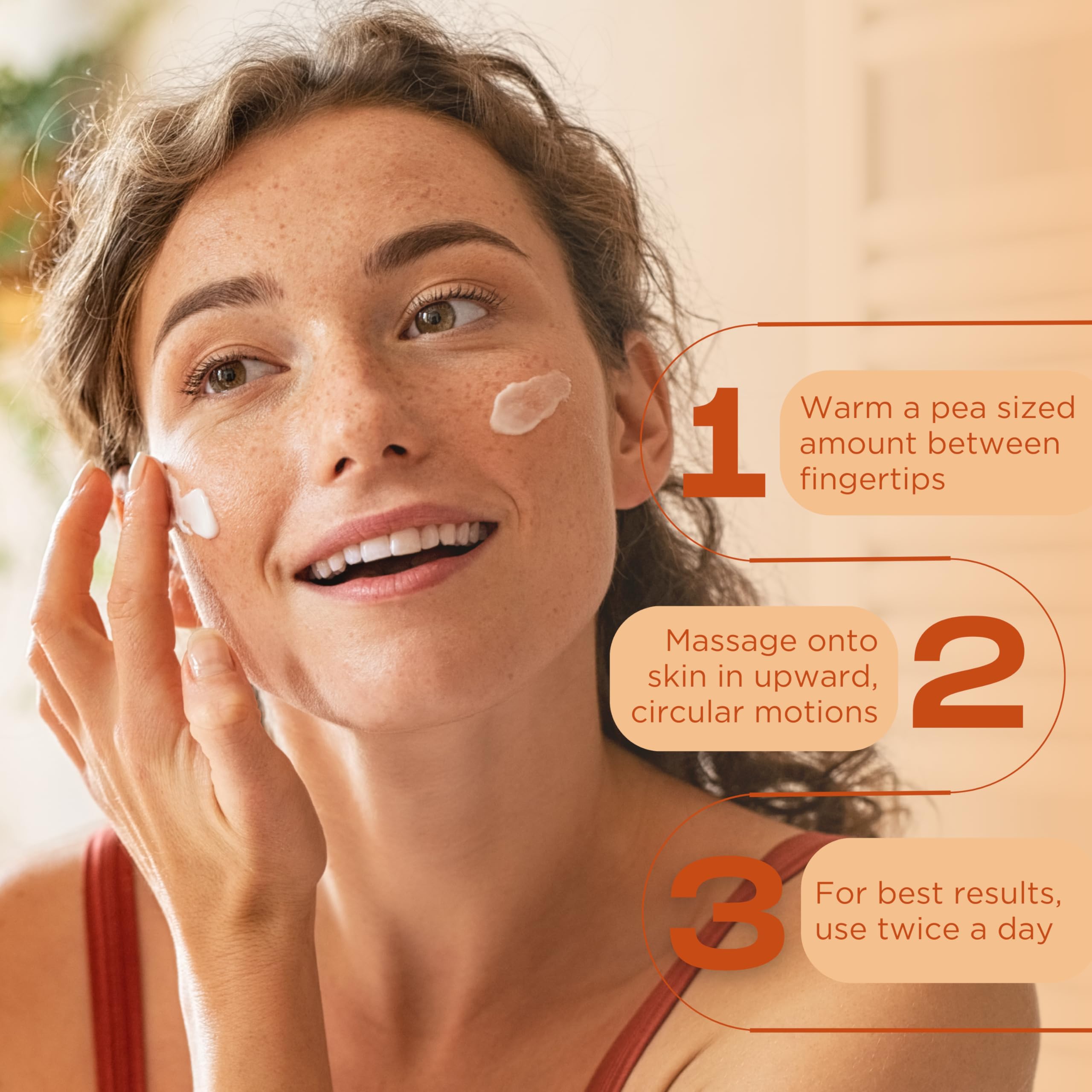 InstaNatural Vitamine C Crème Visage – teint plus homogène grâce à la Niacinamide.