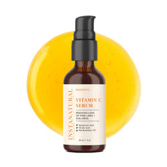 Sérum InstaNatural Vitamine C visage en flacon pompe, éclaircit et hydrate