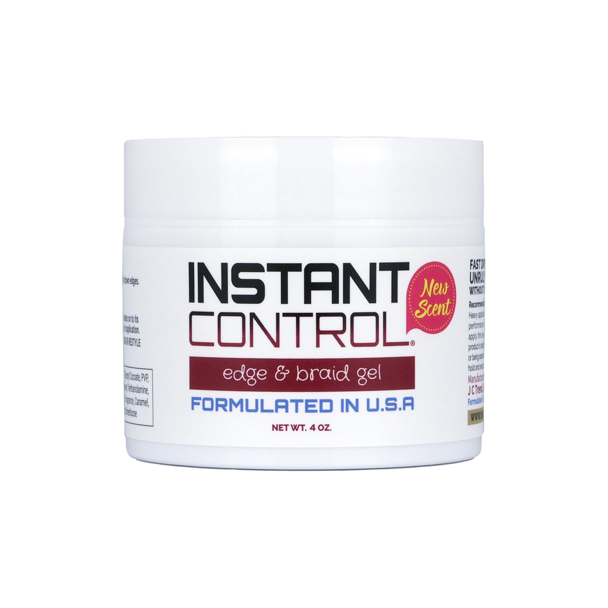 Instant Control Gel pour contours et tresses – bouteille pratique