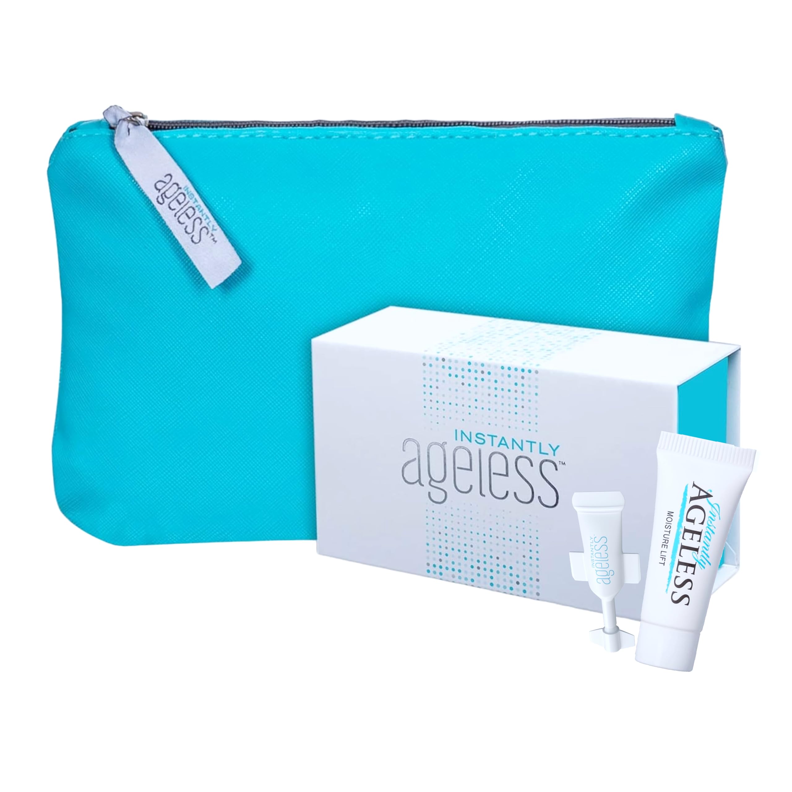 Instantly Ageless coffret maquillage portable pour routine nomade et pratique.