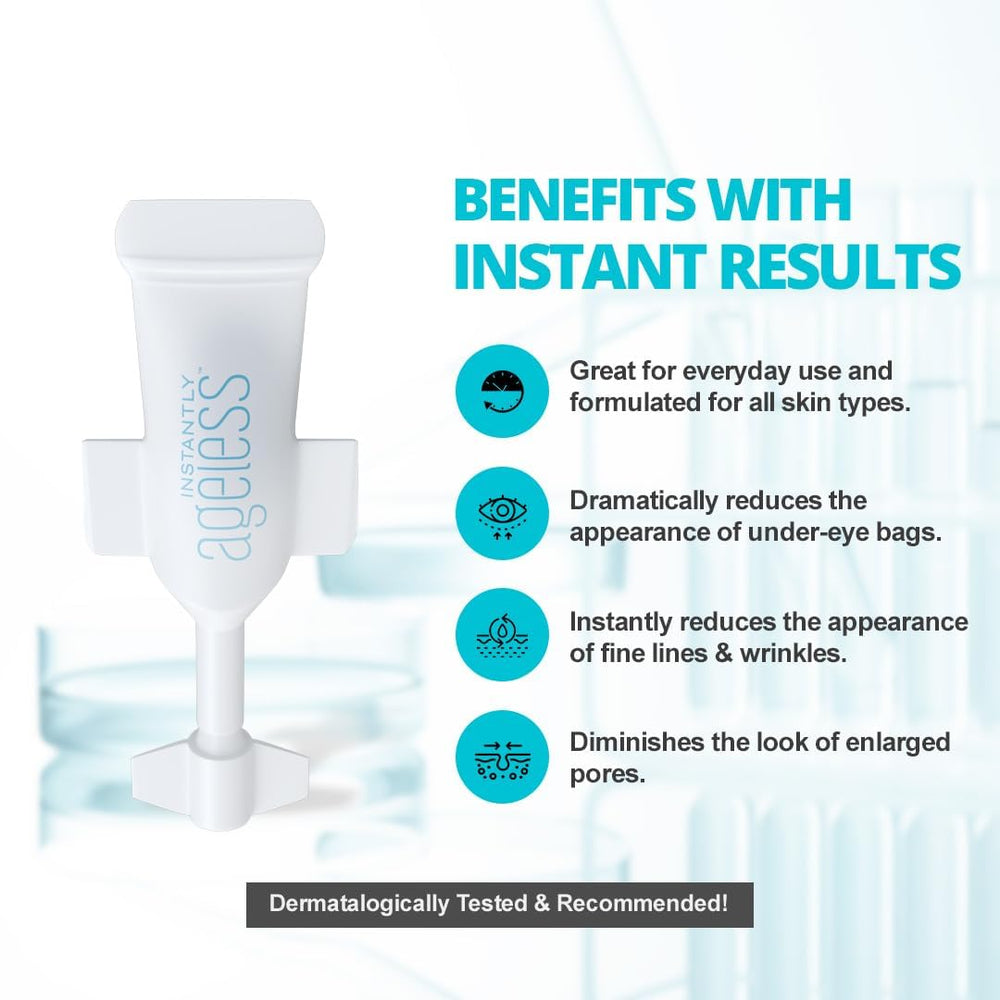 Instantly Ageless – contours yeux et rides, soin ciblé.