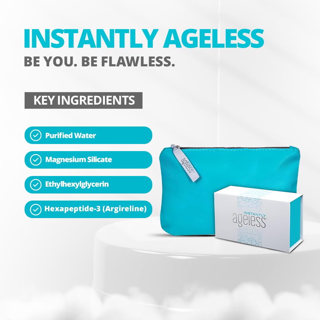 Instantly Ageless formule hydratante adaptée à tous les types de peau.