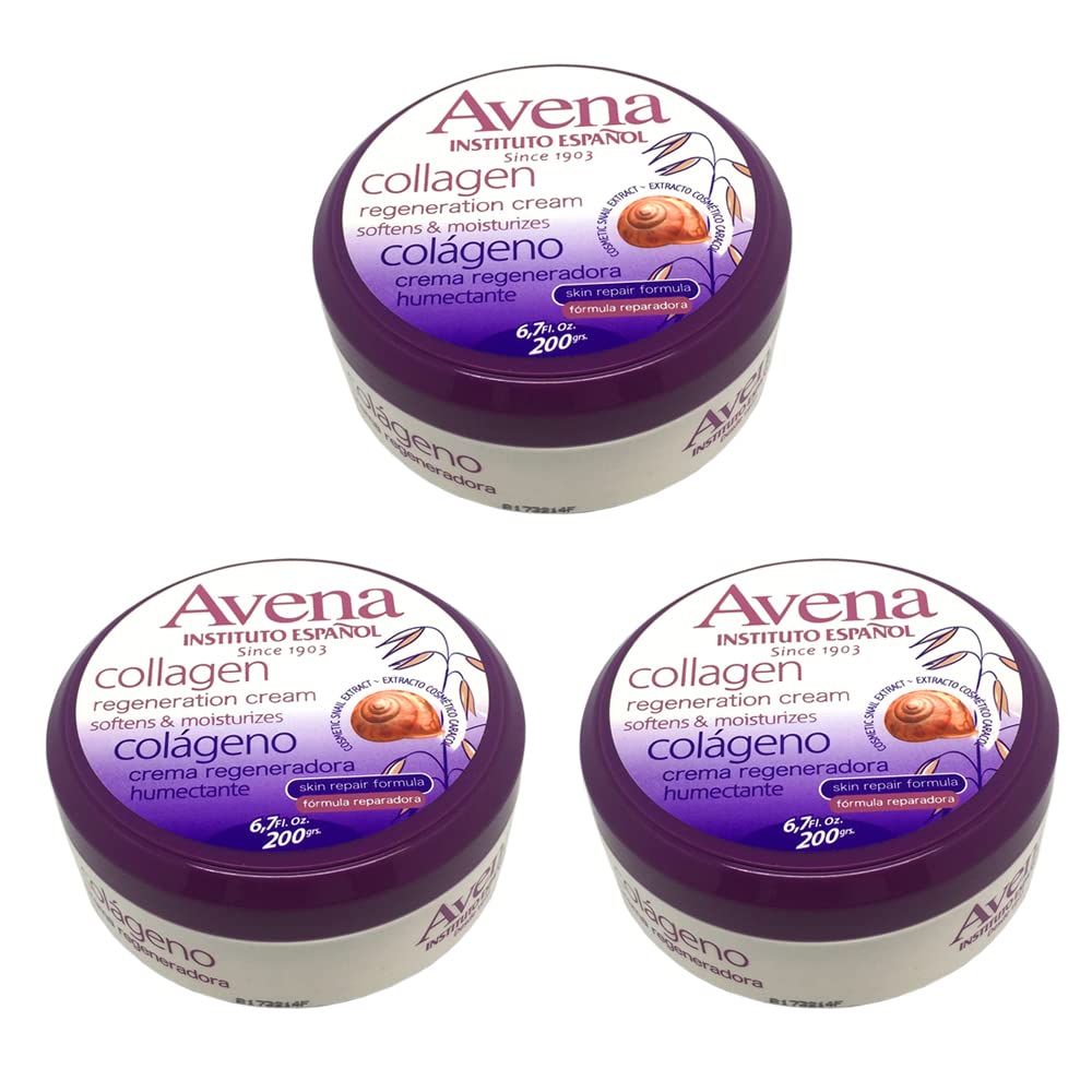 Instituto Español crème avoine collagène bouteille – hydratation douce