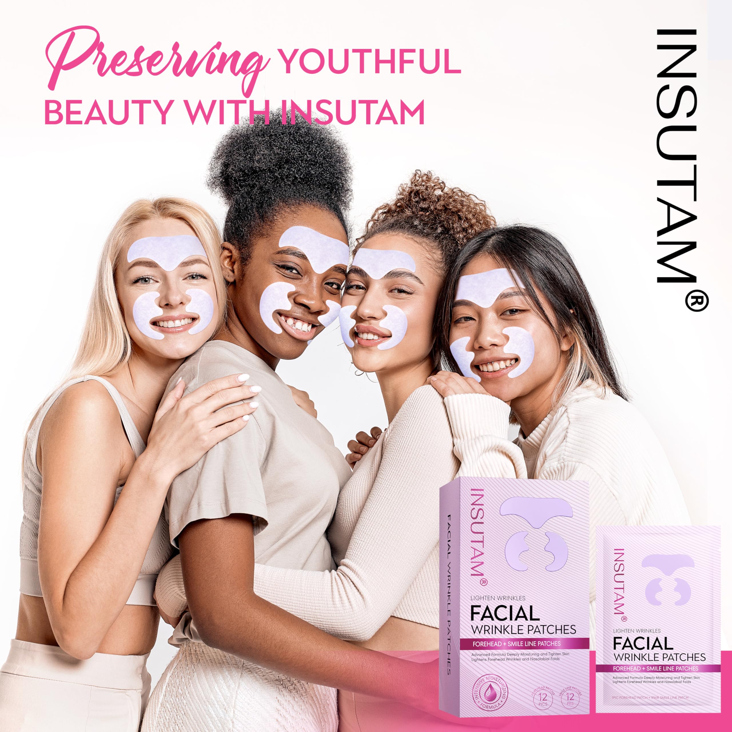 Patchs anti-rides Insutam, solution sans compromis pour la routine soins.