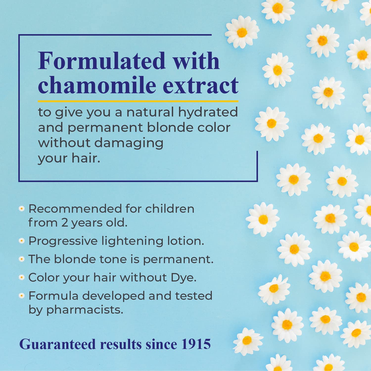 Intea Camomille – application spray cheveux enfants, facile et rapide