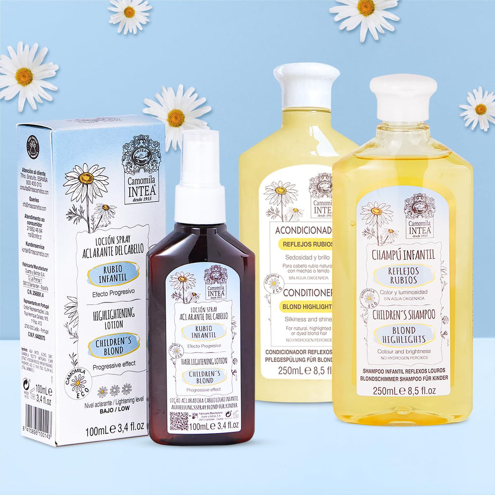 Extrait de camomille Intea Kids, ingrédient naturel pour soins capillaires.