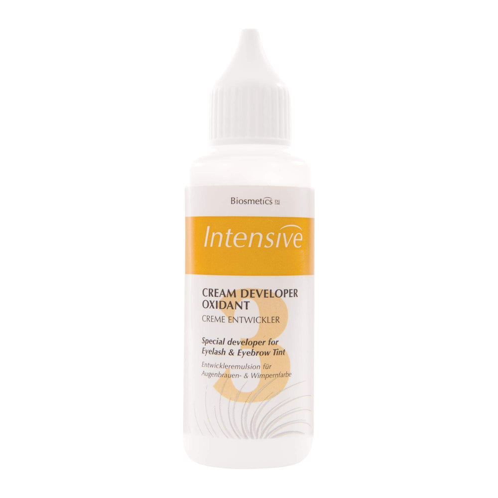 Crème oxydante Intensive en bouteille de 50 ml, douceur pour cuirs chevelus sensibles.