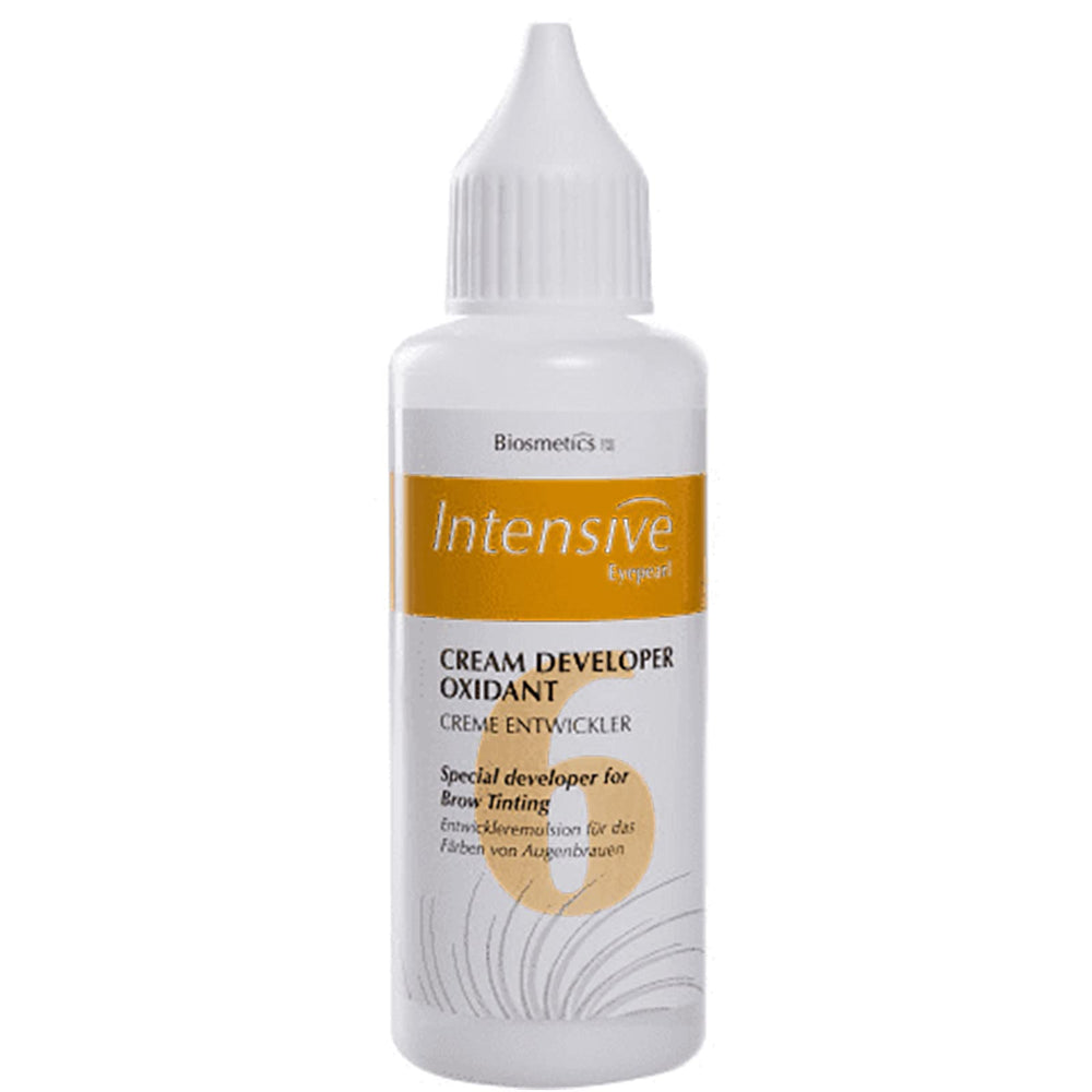 Intensive Crème Oxydante anti-goutte, mélange précis pour une coloration Intensive.