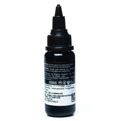 Intenze ZUPER Noir, pigment dense prêt à l'application précise.