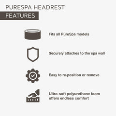Mousse ultra-douce Intex PureSpa pour un toucher agréable.