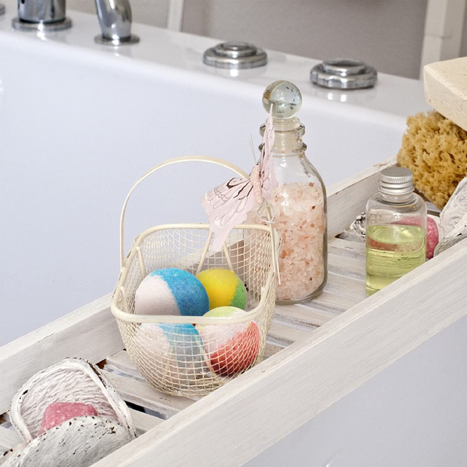 INTEYE bombes de bain Formule organique, beurres nourrissants pour la peau.