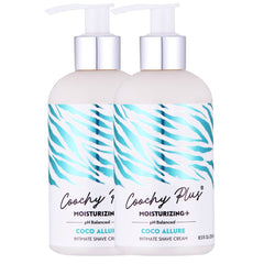 IntiMD Coochy Plus — texture onctueuse de la bouteille, douceur pour le rasage intime