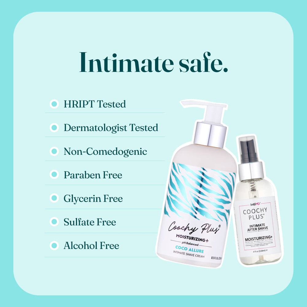 IntiMD Coochy Plus huile d'avocat nourrissante pour la peau