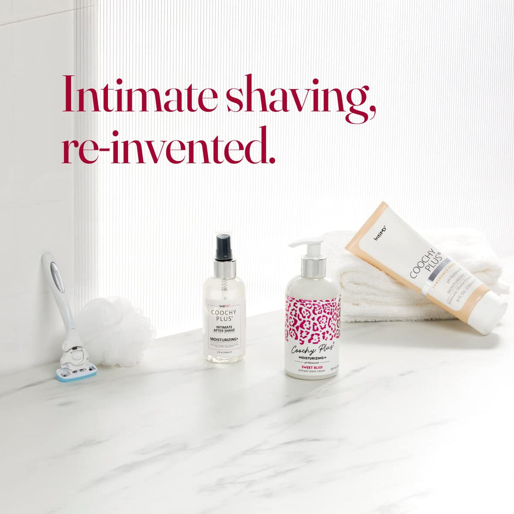 Protection invisible pendant le rasage avec IntiMD Coochy Plus