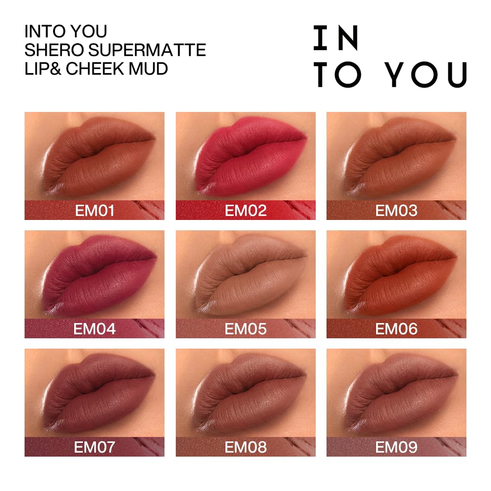 INTO YOU Matte Nude packaging sobre et élégant