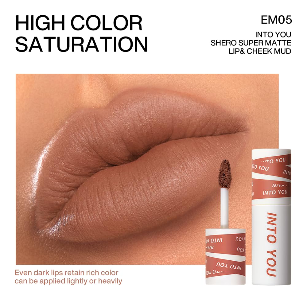 INTO YOU Matte Nude pigmentations riches et saturées
