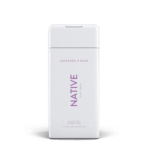 Intotal TKK Native Body Wash lavande-rose - texture mousse onctueuse en douche.