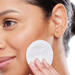 Intrinsics coton naturels sans peluches soin visage hypoallergénique.