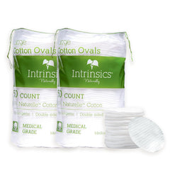 Intrinsics disques coton 3 pouces démaquillage en douceur sans peluches.