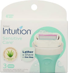 Rasoir INTUITION cartouche pivotante suit les courbes.