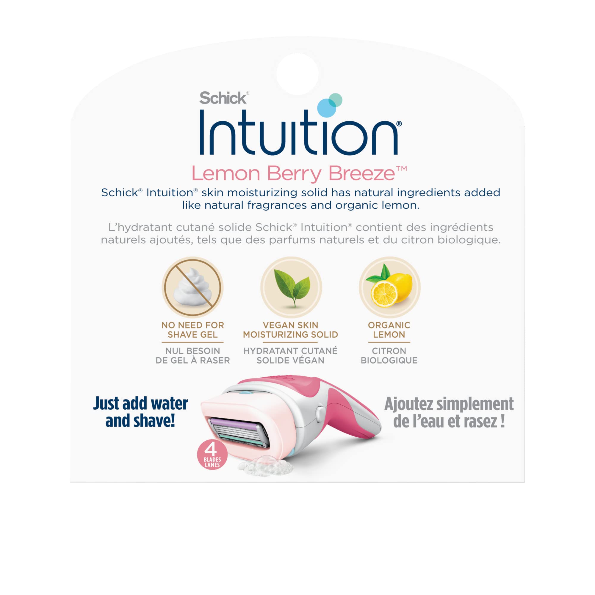 Poignée INTUITION compatible et remplacement facile des cartouches.